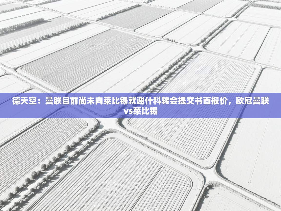 德天空：曼联目前尚未向莱比锡就谢什科转会提交书面报价，欧冠曼联vs莱比锡  第2张